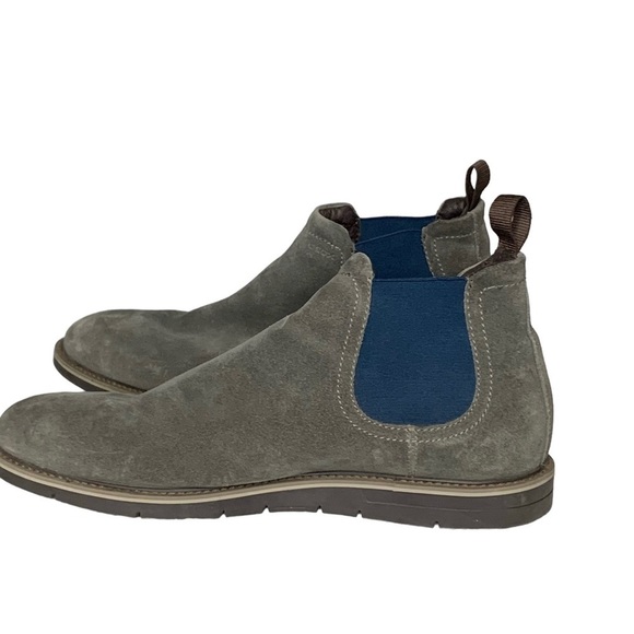 Geox Respira Italian grey suede Chelsea Boot. Size 43 (US 10) - Picture 3 of 11